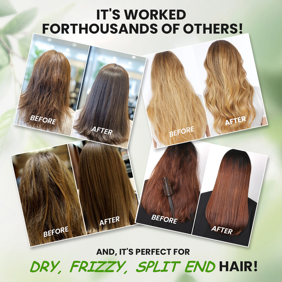 24k Gold Hair Oil-Transfer Dry Hair to Luxurious Shine in 7 Days
