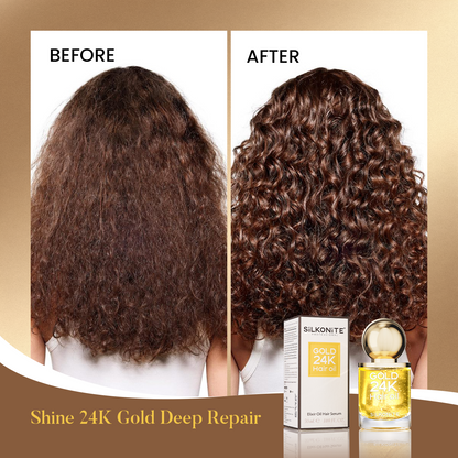 Advanced 24k Gold Hair Repair-Smooth-Shine